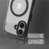 Case NCO SafeCase Ultra con MagSafe para iPhone Series 17 - Negro