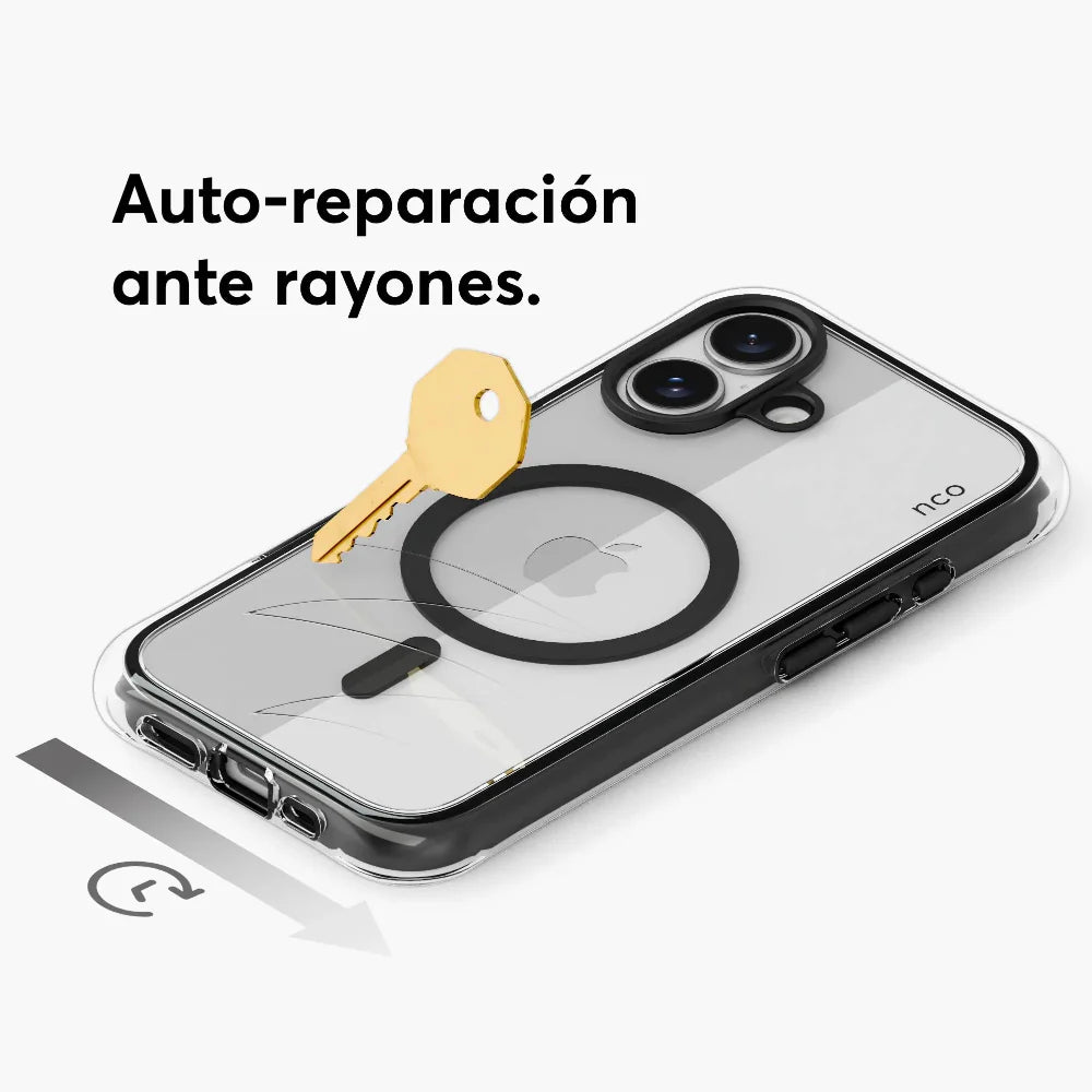 Case NCO SafeCase Ultra con MagSafe para iPhone Series 17 - Negro