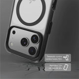 Case NCO SafeCase Ultra con MagSafe para iPhone Series 17 - Negro