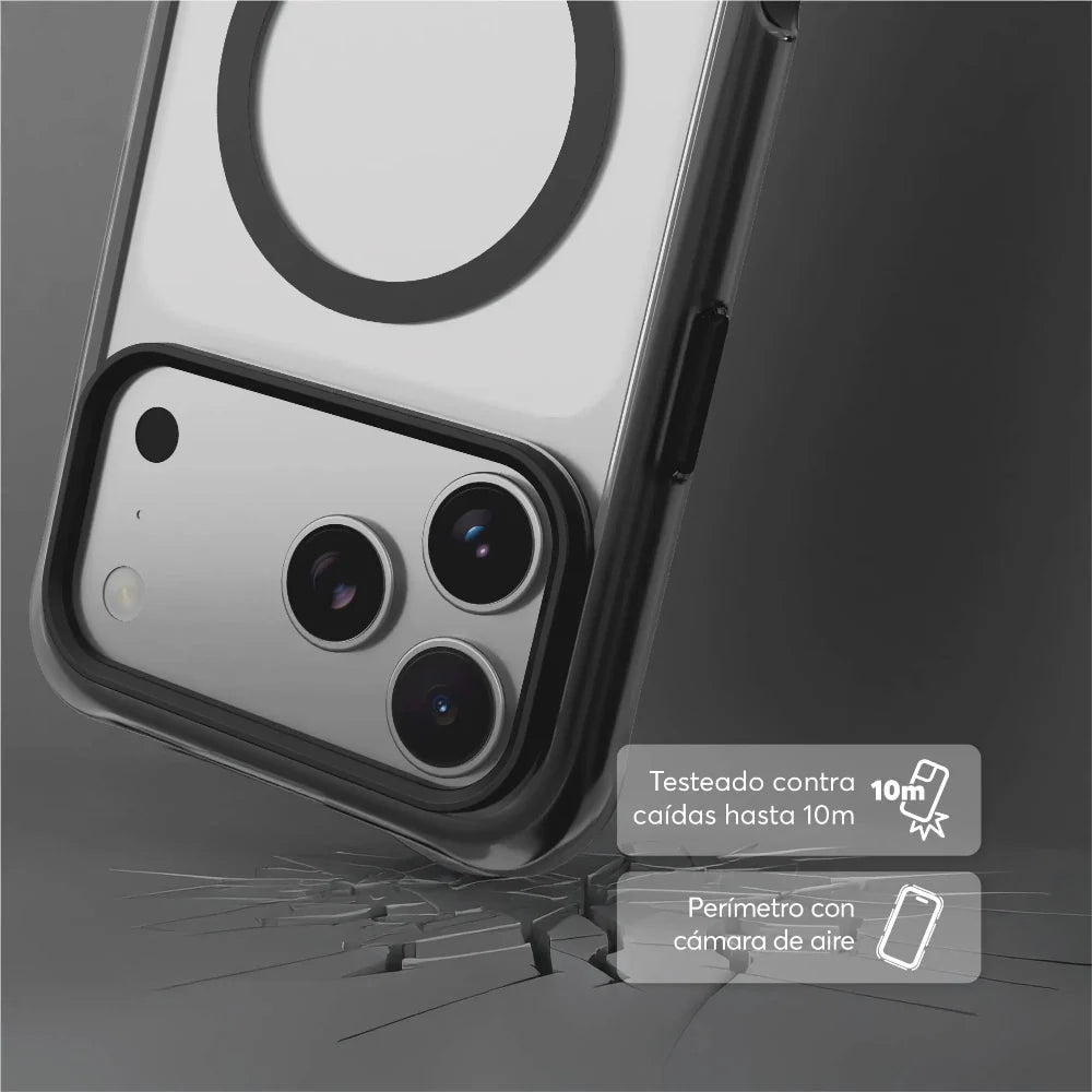 Case NCO SafeCase Ultra con MagSafe para iPhone Series 17 - Negro