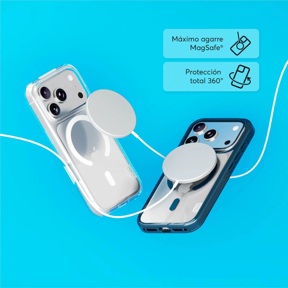 SafeCase Force Azul NCO para iPhone 17 Series Compatible con MagSafe