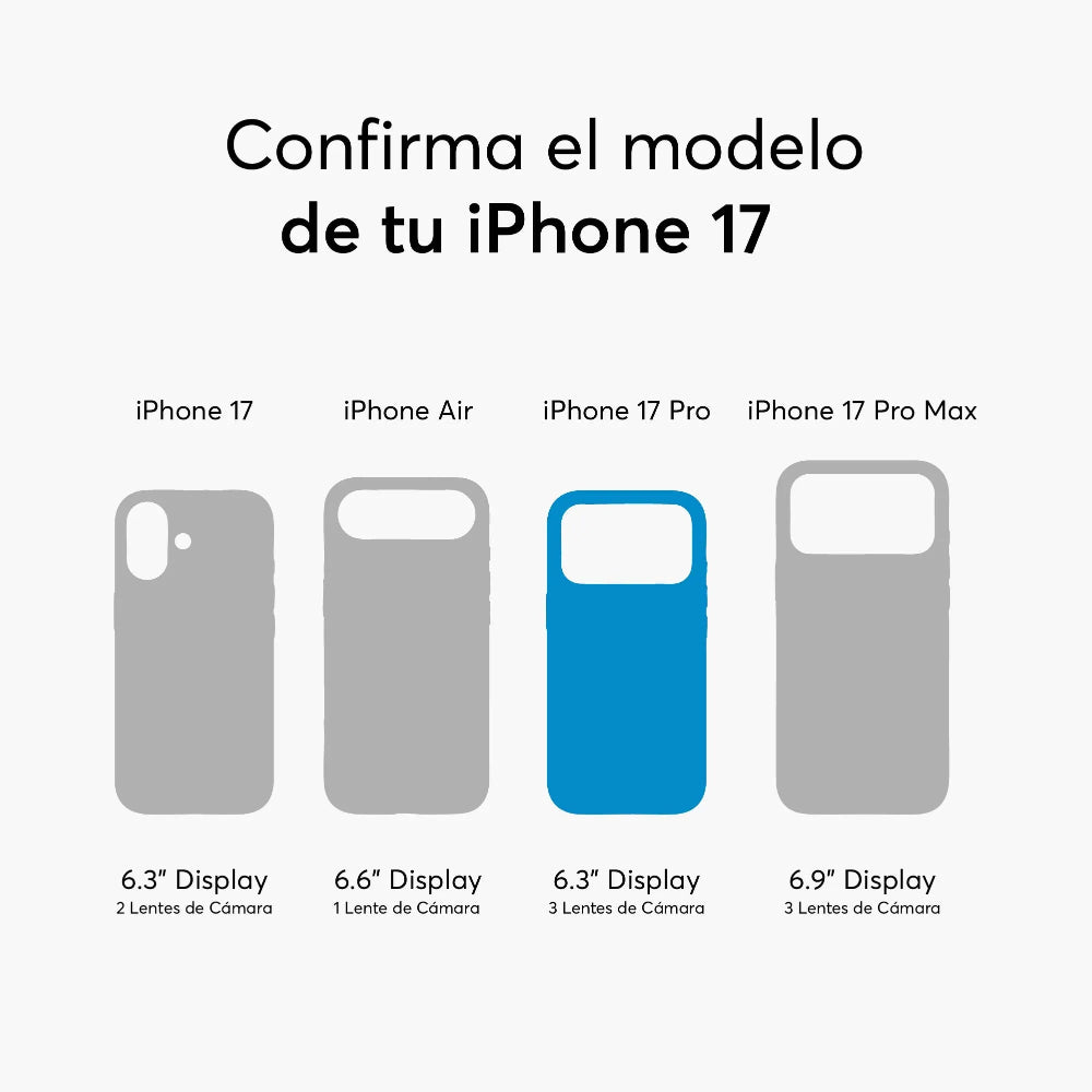 SafeCase Force Azul NCO para iPhone 17 Series Compatible con MagSafe
