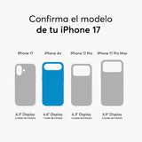 SafeCase Clear Rainbow con MagSafe NCO para iPhone 17 series