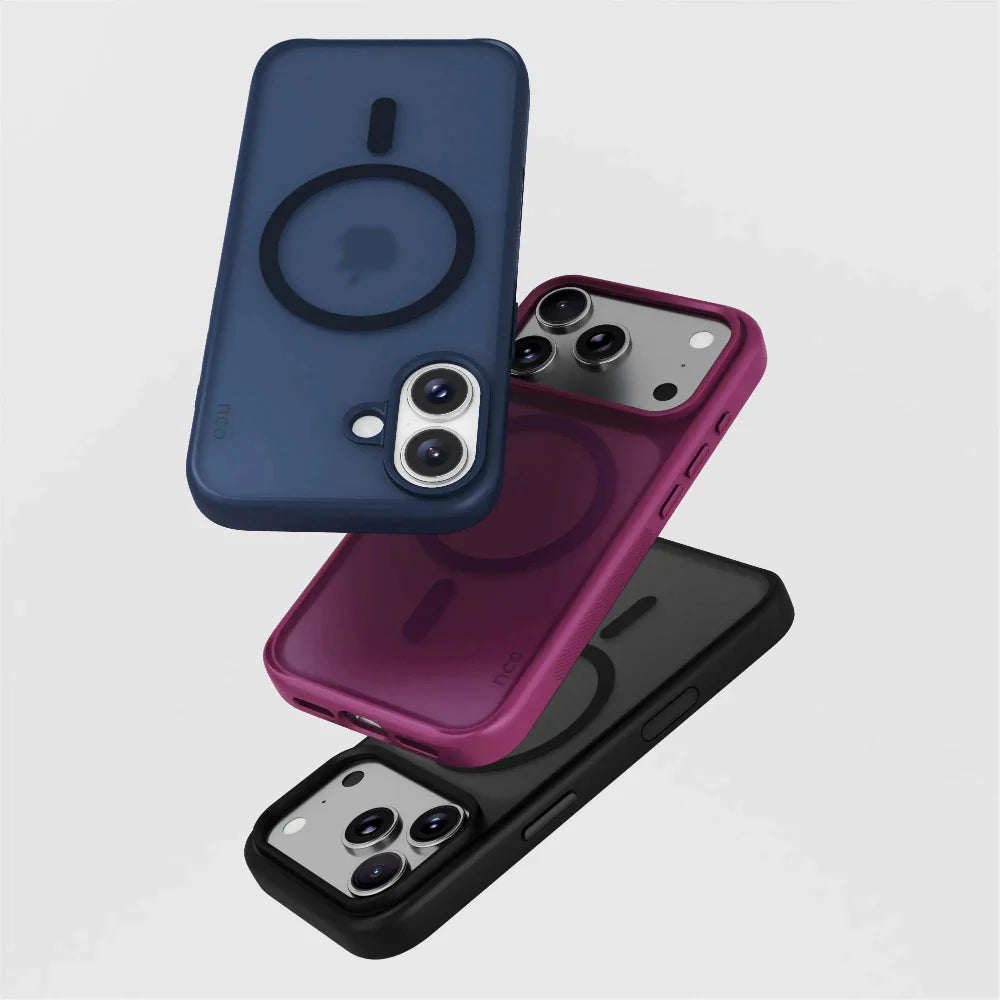 Case NCO SafeCase Lite con MagSafe para iPhone Series 17 - Negro