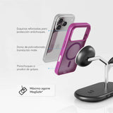 Case NCO SafeCase Lite con MagSafe para iPhone Series 17 - Magenta