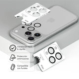 Protector de cámara NCO CamGuard Ring para iPhone 17 Pro - Transparente