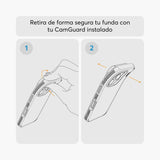Protector de cámara NCO CamGuard Ring para iPhone 17 Pro - Transparente