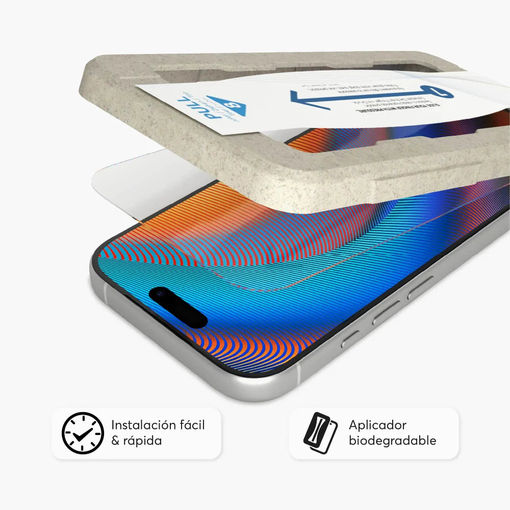 Protector de Pantalla NCO GlassGuard ion+ para iPhone Series 17 - Transparente