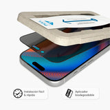 Protector de Pantalla NCO GlassGuard Privacy para iPhone Series 17 - Negro