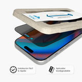 Protector de Pantalla NCO GlassGuard Privacy para iPhone Series 17 - Negro