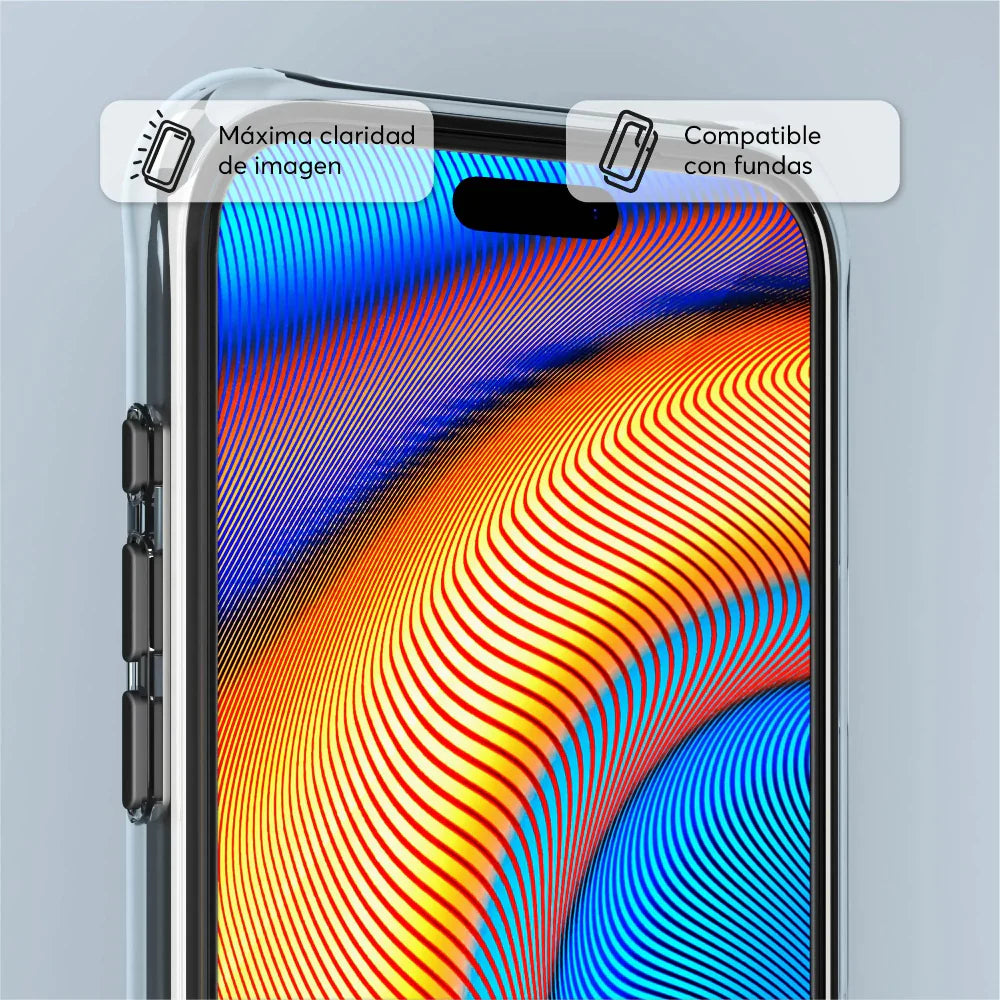 Protector de Pantalla NCO GlassGuard ShockProof para iPhone Series 17 -Transparente