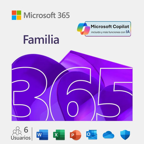 Licencia Microsoft Office 365 Home (Todos los idiomas)
