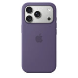 Funda de silicón con MagSafe para el iPhone Series 17 – Morado niebla