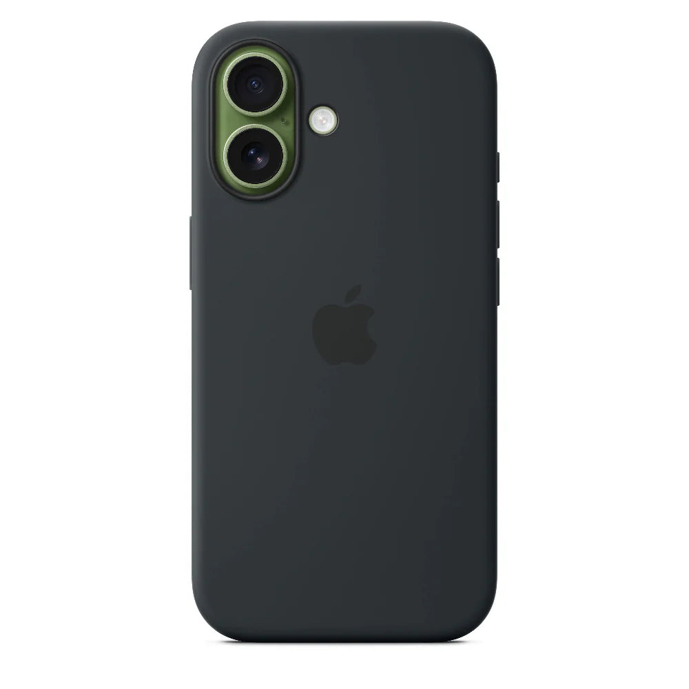 Funda de silicón con MagSafe para el iPhone 17 – Negro