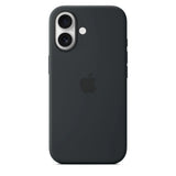 Funda de silicón con MagSafe para el iPhone 17 – Negro