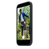 Funda de silicón con MagSafe para el iPhone 17 – Negro