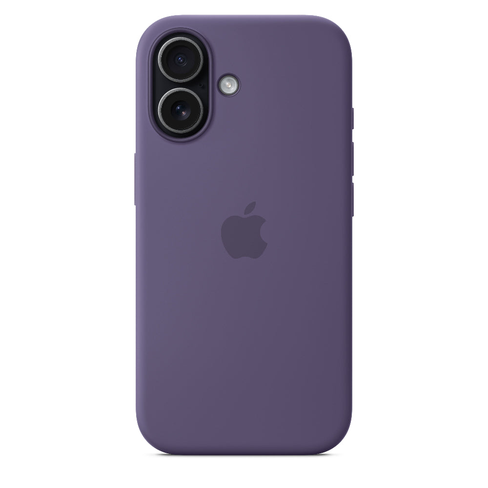 Funda de silicón con MagSafe para el iPhone Series 17 – Morado niebla
