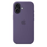 Funda de silicón con MagSafe para el iPhone Series 17 – Morado niebla