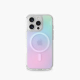 SafeCase Clear Rainbow NCO con MagSafe para iPhone 16 series