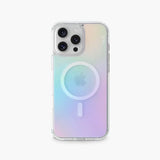 SafeCase Clear Rainbow NCO con MagSafe para iPhone 16 series