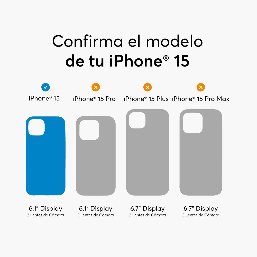 GlassGuard ion+ NCO para iPhone 15 Series
