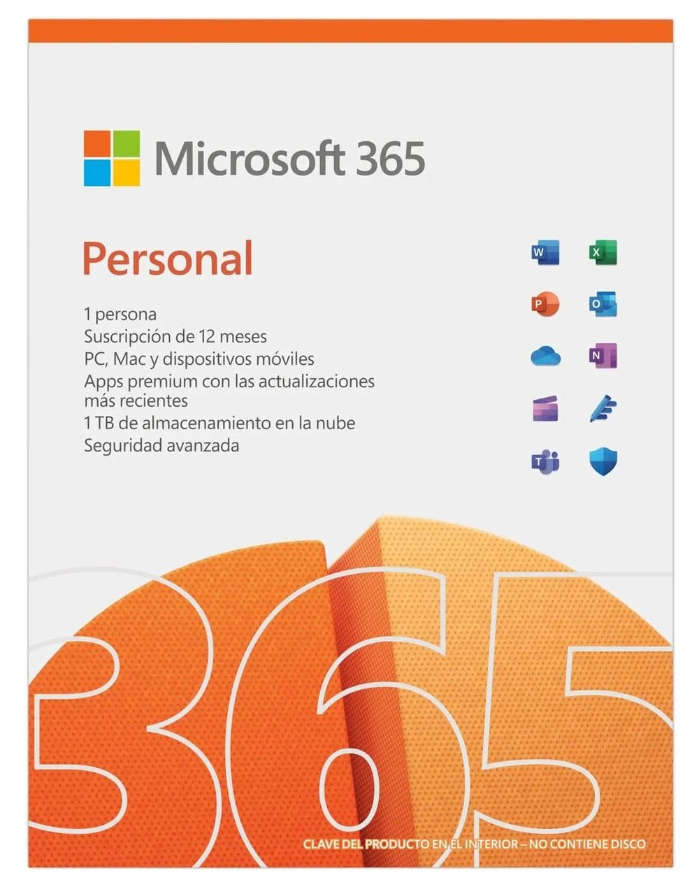 Licencia Microsoft Office 365 Personal