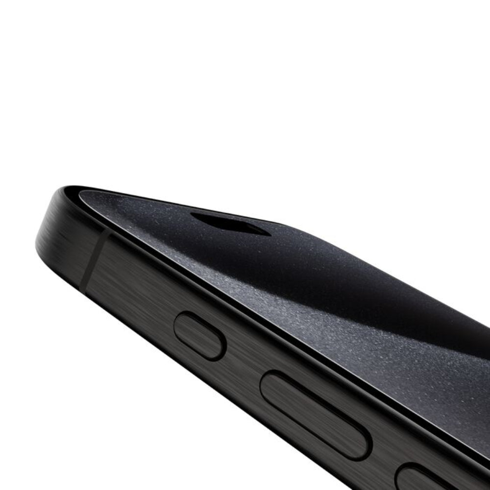 Protector de Pantalla Belkin SFP tempered Antimicrobial para iPhone 15 Pro- Transparente