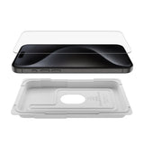 Protector de Pantalla Belkin SFP tempered Antimicrobial para iPhone 15 Pro- Transparente