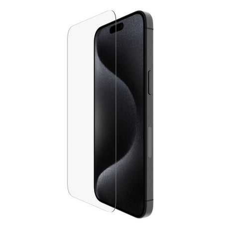 Protector de Pantalla Belkin SFP tempered Antimicrobial para iPhone 15 Pro- Transparente