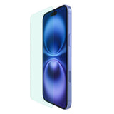 Protector de Pantalla Belkin luz AntiAzul antimicrobial para iPhone 14 ProMax/15 Plus/16 Plus
