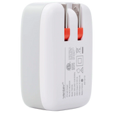 Cargador de Pared VENTEV dual USB-C y USB-A 27w - Blanco