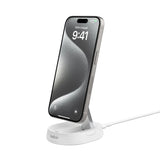 Base de Carga Belkin Qi2 Stand convertible Pad 15W - Blanco