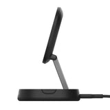 Soporte de Carga inalámbrica magnetica convertible Belkin para iPhone con Qi2 15W - Negro