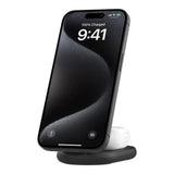 Base de Carga Belkin Qi2 2 en 1 plegable 15W - Negro