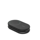 Base de Carga Belkin Qi2 2 en 1 plegable 15W - Negro