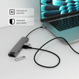 Multipuerto Ultra NCO para MacBook (USB-C) - Gris Espacial