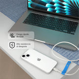 Cable Trenzado NCO PowerLite 1m USB-C a USB-C