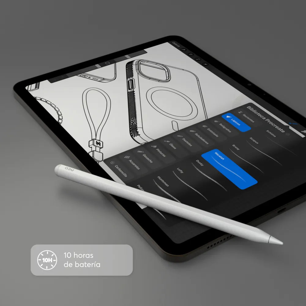 Lapiz Óptico NCO Stylus SmartPen con punta - Blanco