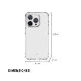 Case ItSkins Spectrum R Clear para iPhone 15 Pro Max - Transparente