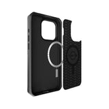 ItSkins Case Ballistic R Nylon con MagSafe para iPhone 15 Pro - Negro