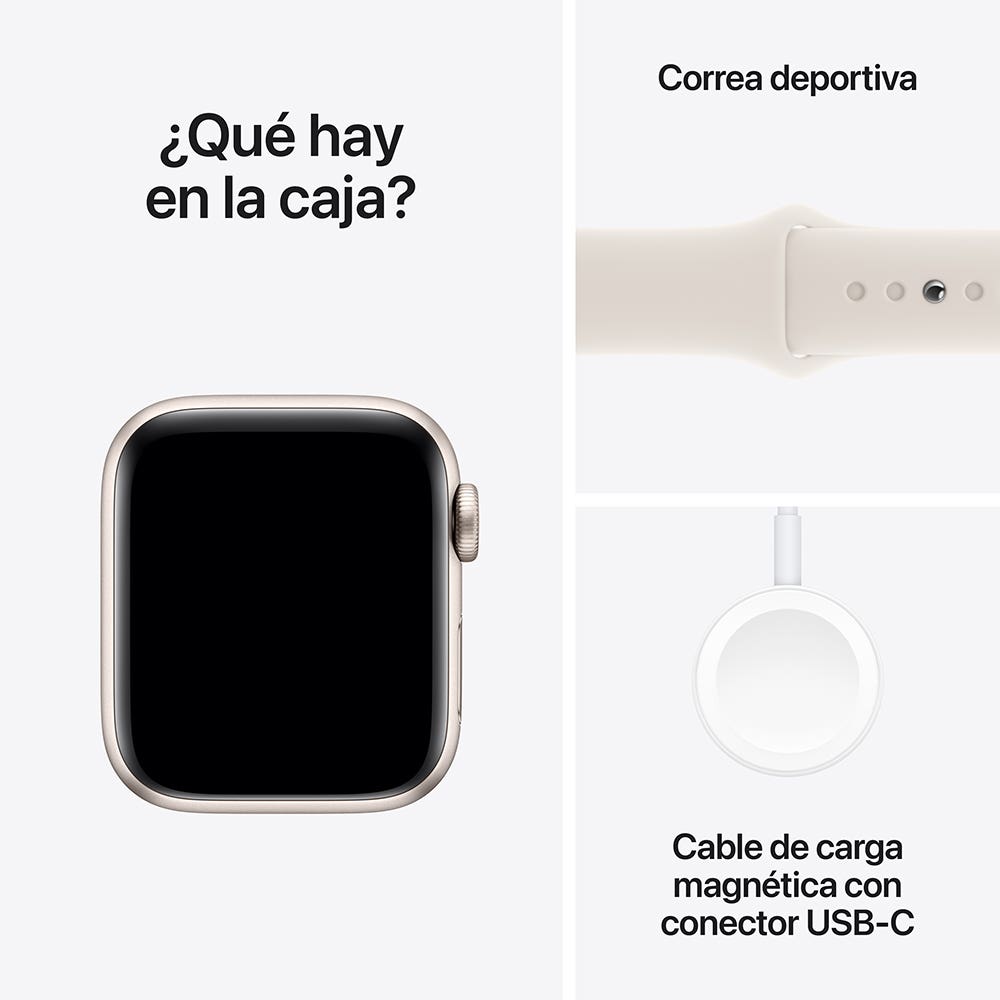 Apple Watch SE (GPS) Correa Deportiva (2024)