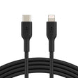 Cable Belkin BoostCharge USB-C a Lightning 1m - Negro