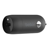 Cargador Carro Belkin USB-C a Lightning + Puerto USB-A 20W - Negro