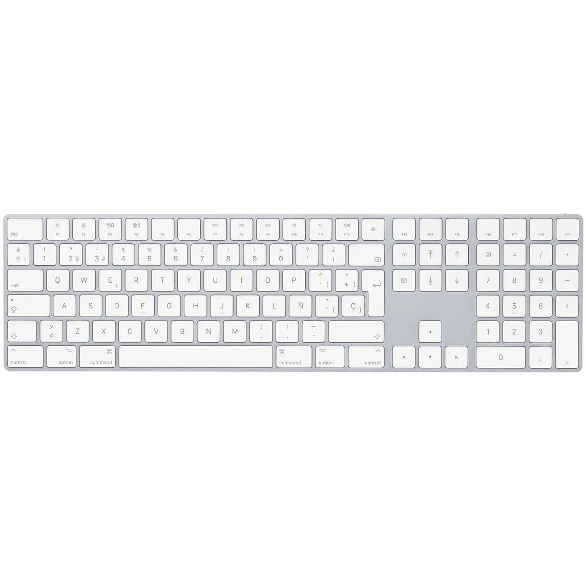 Magic Keyboard Apple con Teclado numérico - Latino - Plata