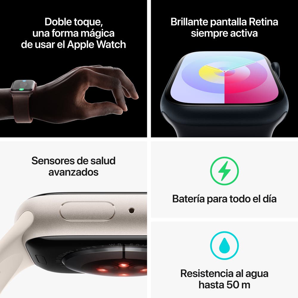 Apple Watch Series 9 (GPS) Correa Deportiva