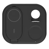 Base de carga Belkin Qi2 3 en 1 plegable 15W - Negro