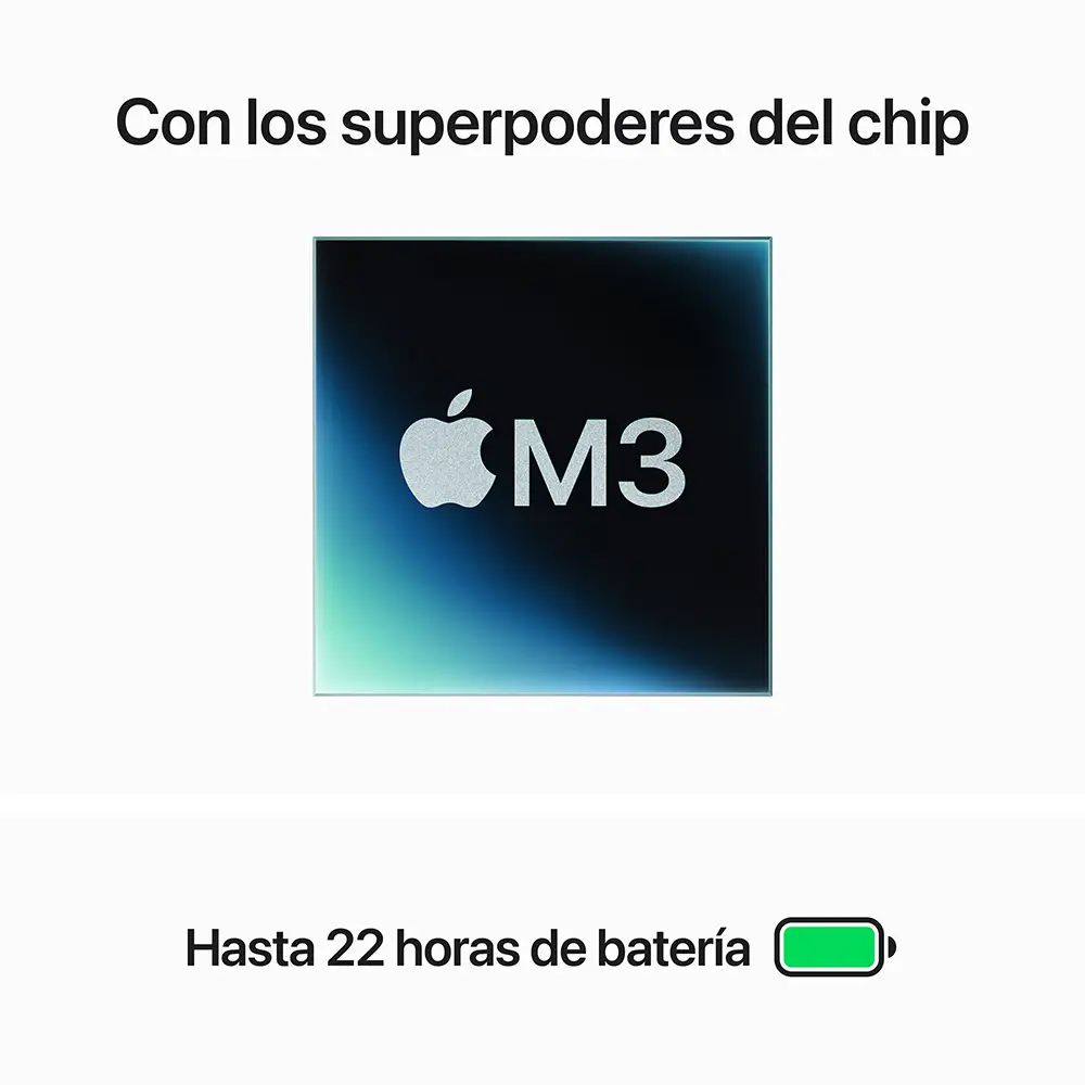 MacBook Pro 14 Chip M3 - RAM 8GB - 1TB - Gris Espacial - Image 4