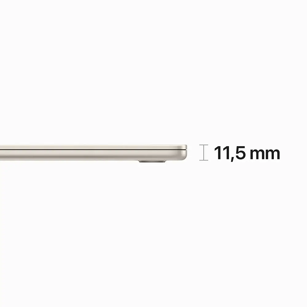 MacBook Air 15 pulgadas - Chip M2 - 256GB - Blanco Estrella - Imagen 3
