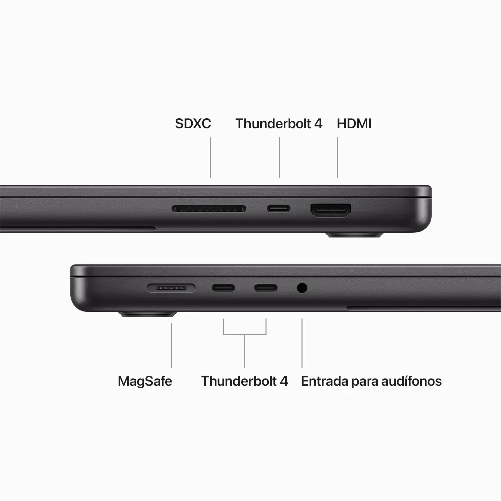 MacBook Pro 16 Chip M3 Pro - RAM 18GB - 512GB - Negro Espacial - Image 5