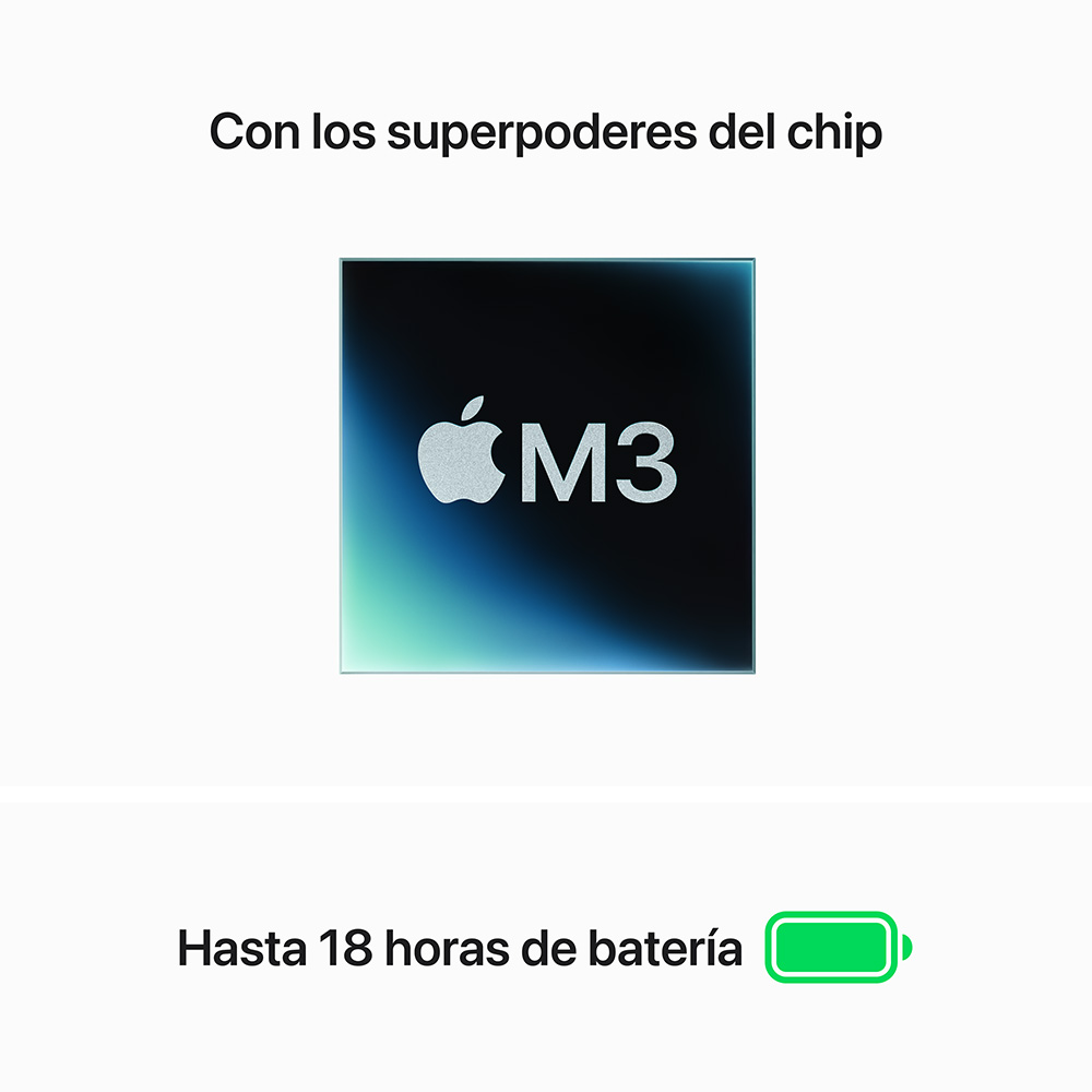 MacBook Air 13 con Chip M3 - RAM 16GB - 10GPU - 512GB - Image 3